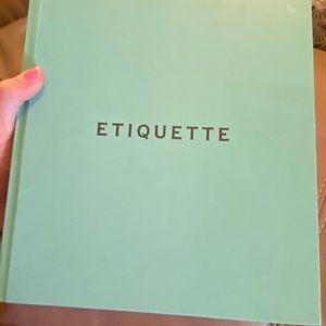 Emily Post’s Etiquette book. “Manners for a a New World” 18th Edition